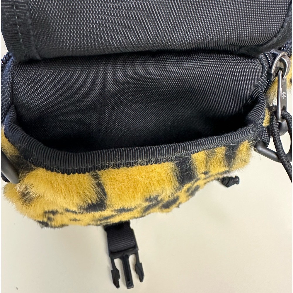 Balenciaga Authentic Faux Fur Explorer Animal Print Crossbody Front Flap - Picture 10 of 16